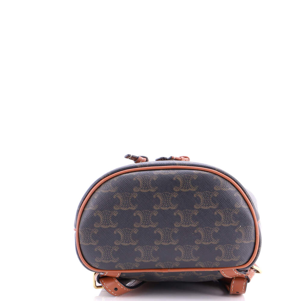 Celine Folco Backpack Triomphe Coated #247731C16B - Picture 4 of 6